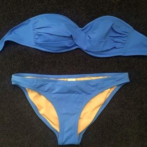 J.Crew Blue Bikini, Small